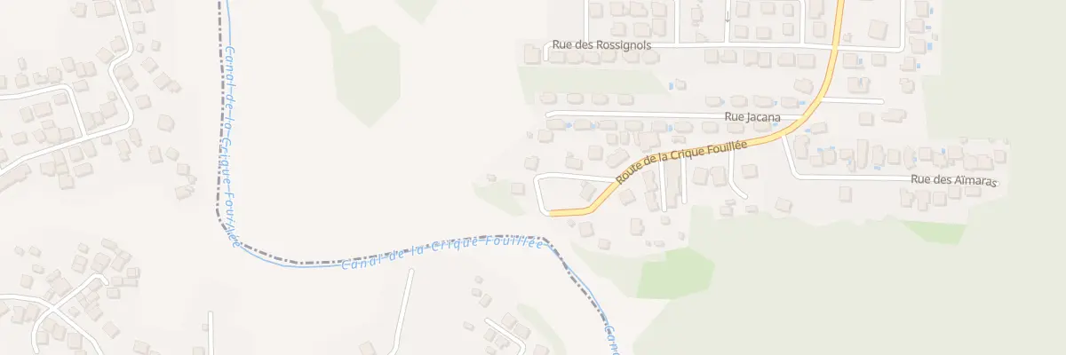 Plan du 948 Rte de la Crique Fouillee à Remire-Montjoly