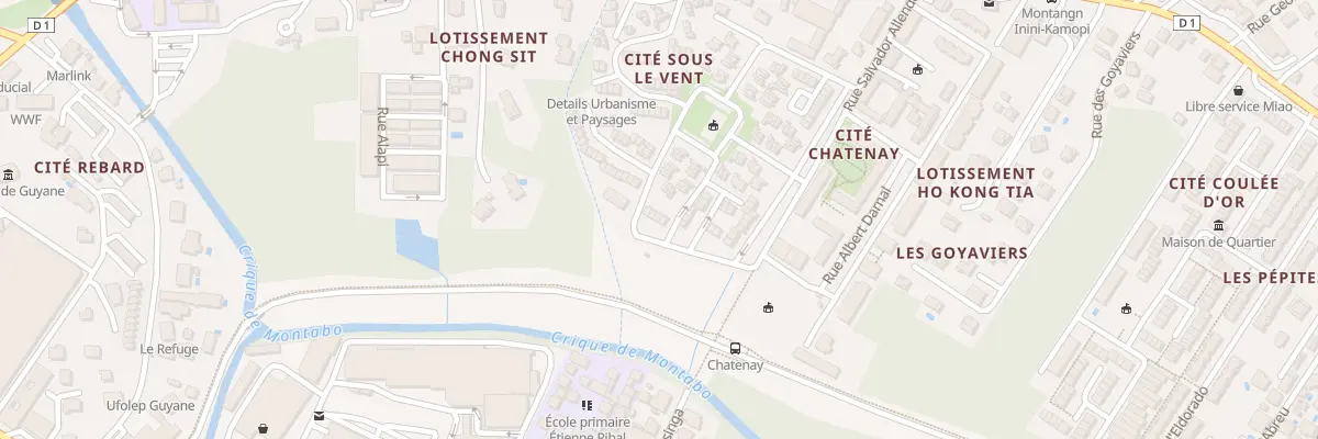 Plan du 114 Rue Salvador Allende à Cayenne