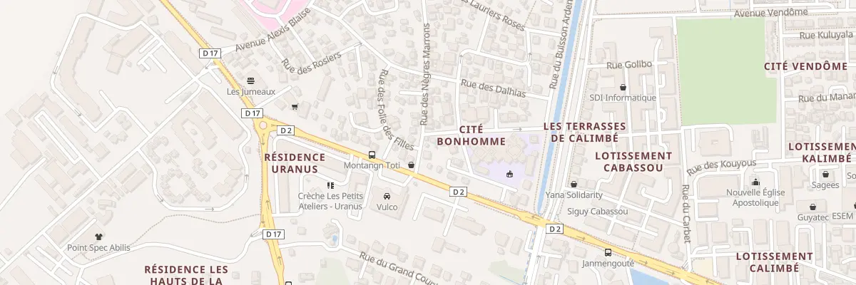 Plan du 37 Rue des Bougainvilliers à Cayenne