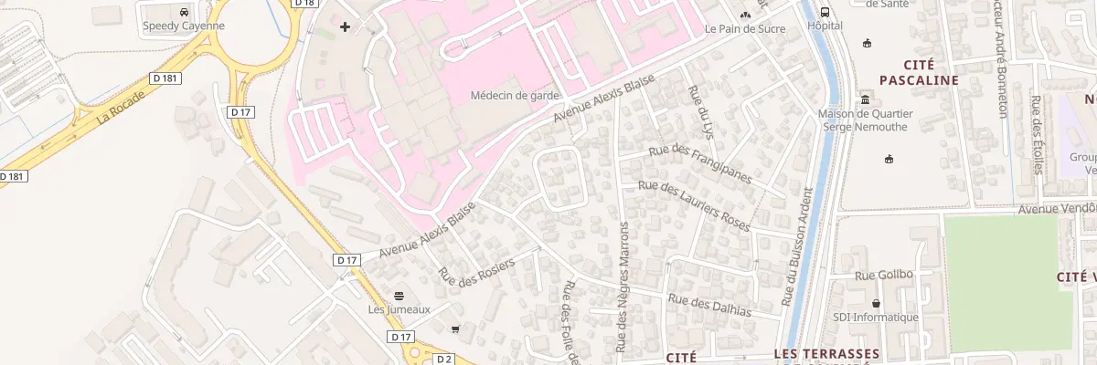 Plan du 9015 Rue des ORCHIDÉES à Matoury