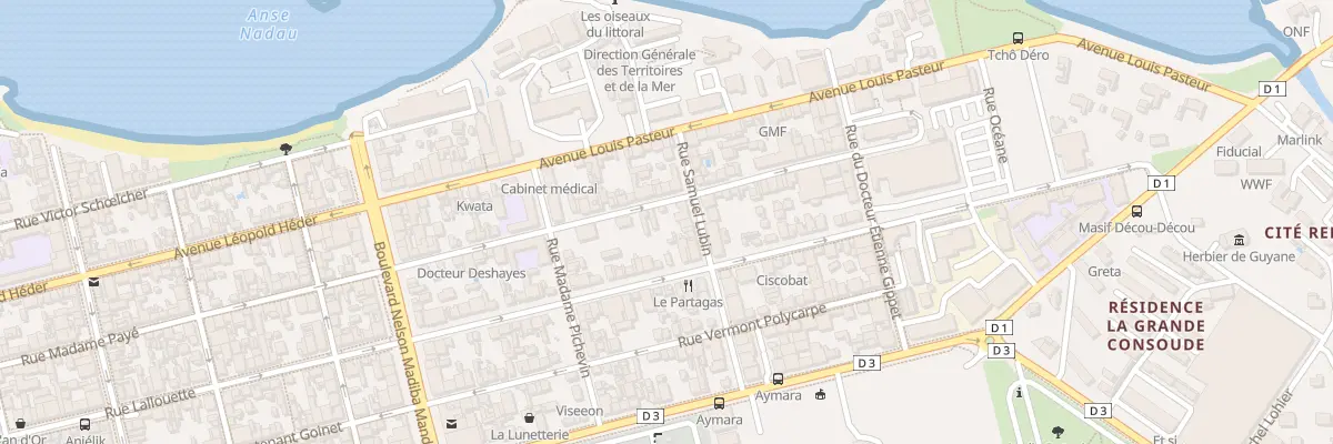 Plan du 36 Rue Gabriel Devèze à Cayenne