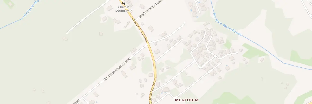 Plan du 1295 Che MORTHIUM à Matoury