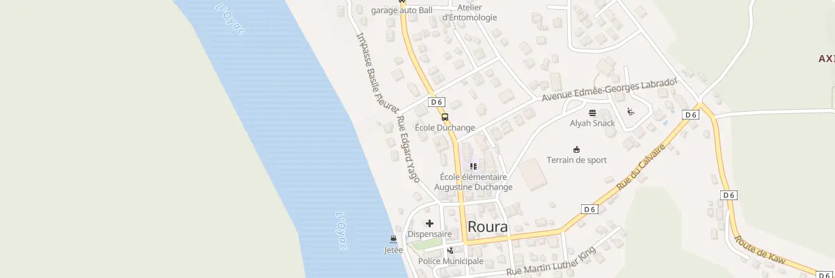 Plan du 9903 Le Bourg à Roura