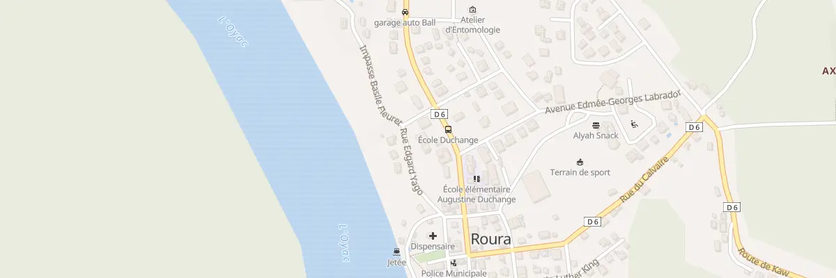 Plan du 5000F Rue Edgard YAGO à Roura