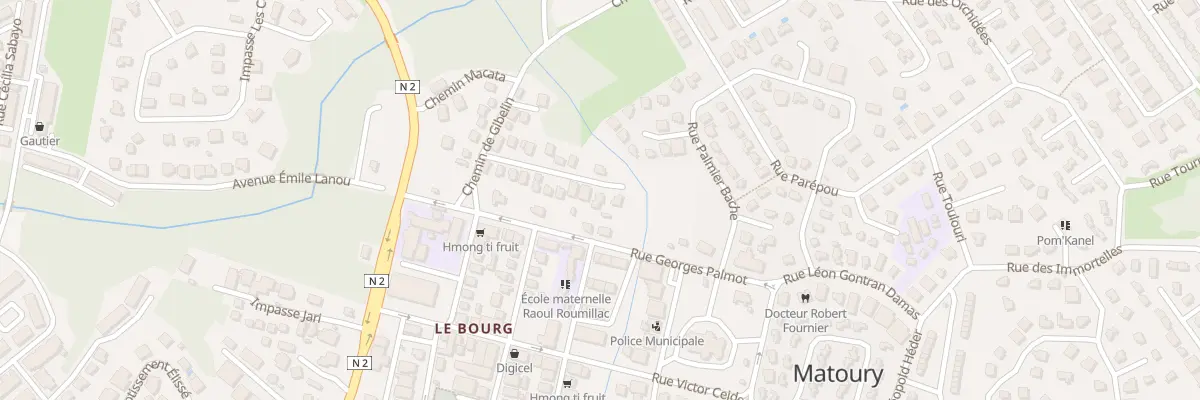 Plan du 30 Imp du Chevrefeuille à Matoury