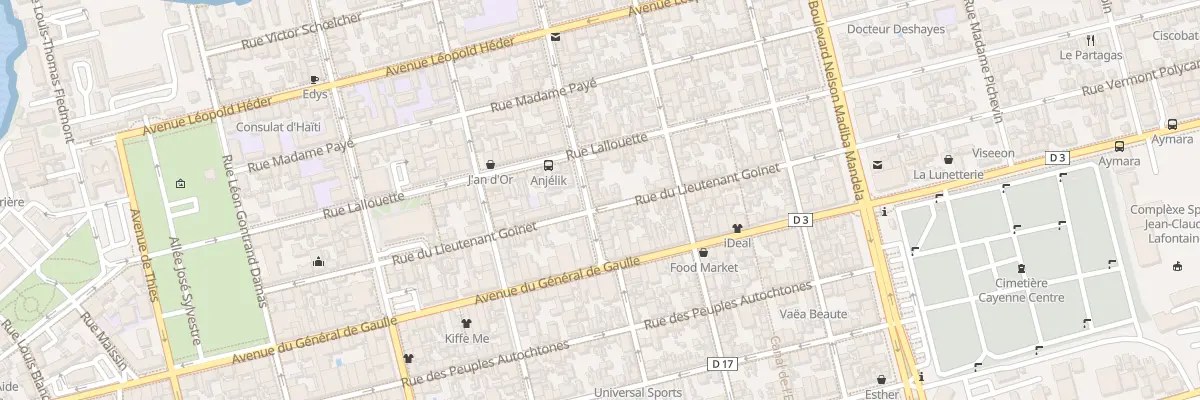 Plan du 39 Rue du Quatorze Juillet 1789 à Cayenne