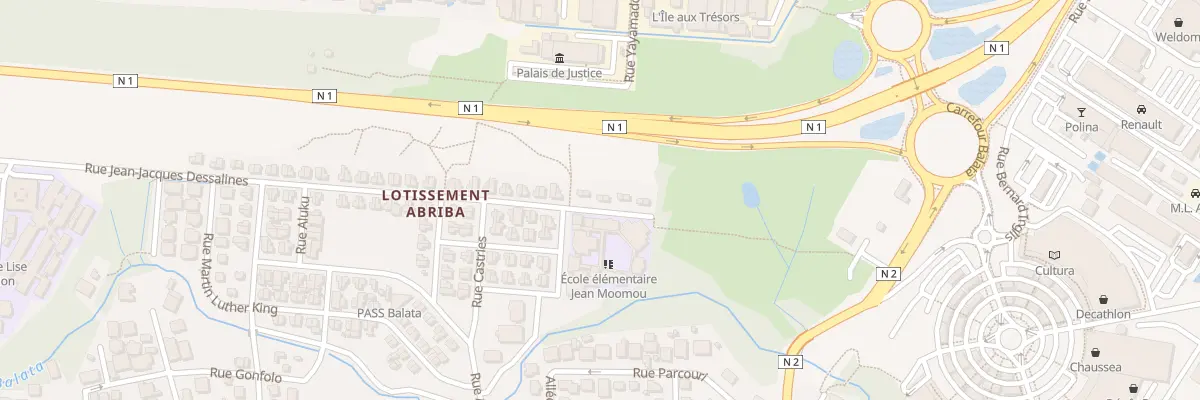 Plan du 5006 Rue Jean-Jacques DESSALINES à Matoury