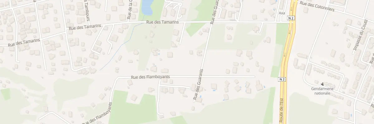 Plan du 9040 Rue des Guaranis à Matoury