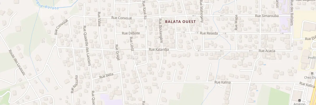 Plan du 26 Rue Boulangere à Matoury
