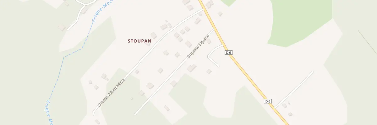 Plan du 4 Rte de Stoupan à Matoury
