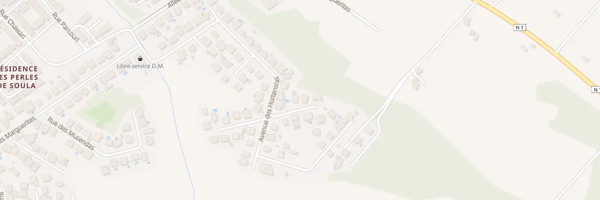 Plan du 9036 Domaine de Soula à Macouria