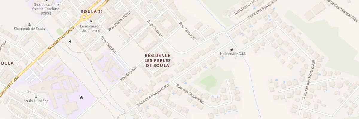 Plan du 11 Rue BOIS MÈLÉ à Macouria