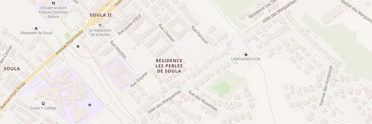 Plan du 9 Rue BOIS MÈLÉ à Macouria