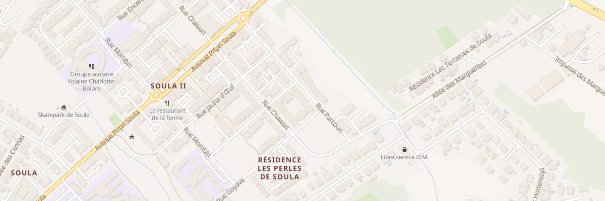 Plan du 15 Rue PARCOURI à Macouria