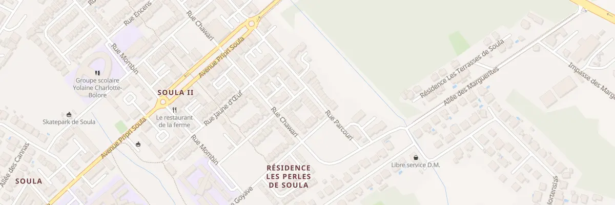 Plan du 19 Rue PARCOURI à Macouria