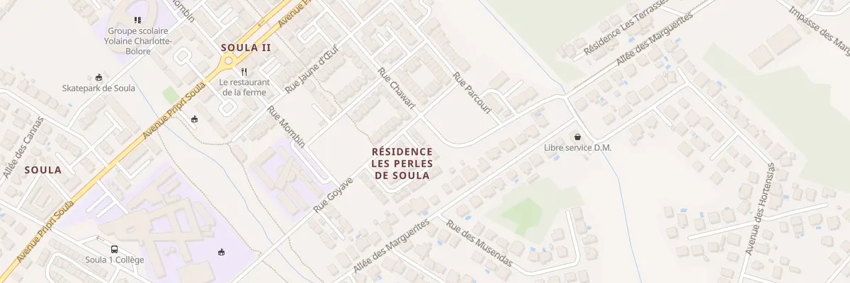 Plan du 5 Rue BOIS MÈLÉ à Macouria