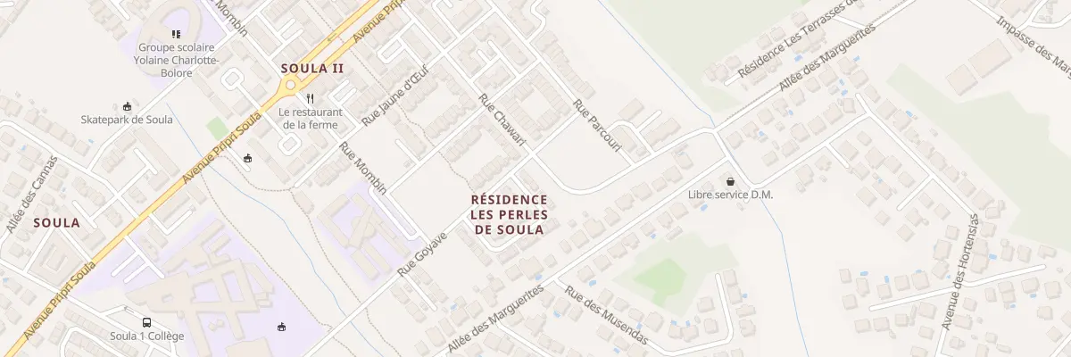 Plan du 3 Rue BOIS MÈLÉ à Macouria
