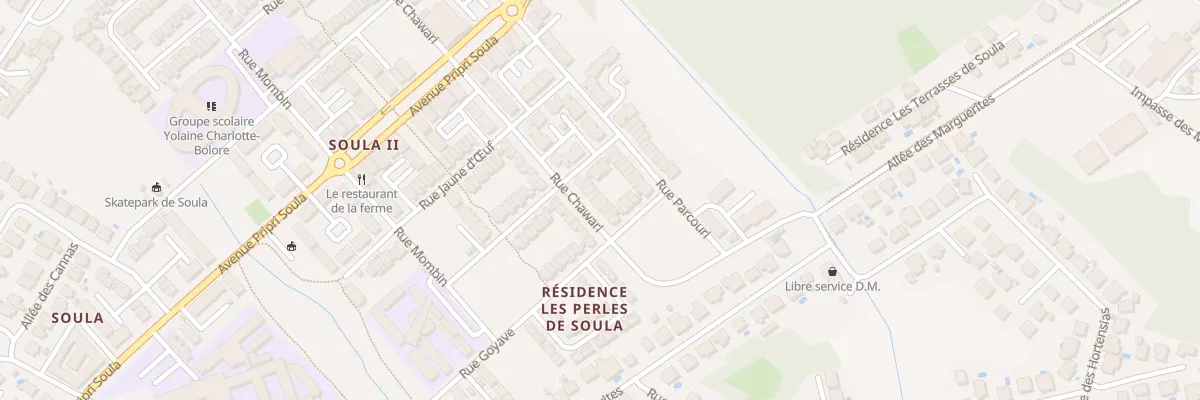 Plan du 30 Rue CHAWARI à Macouria