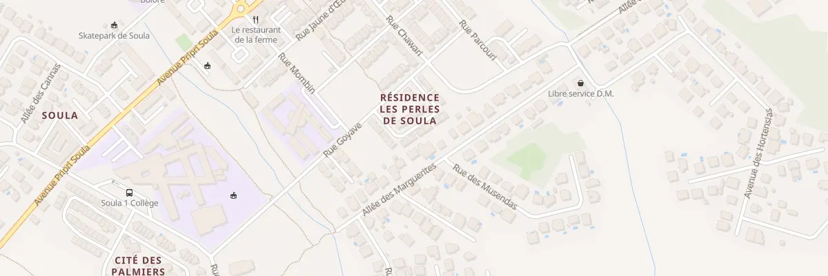 Plan du 19 Rue BOIS MÈLÉ à Macouria