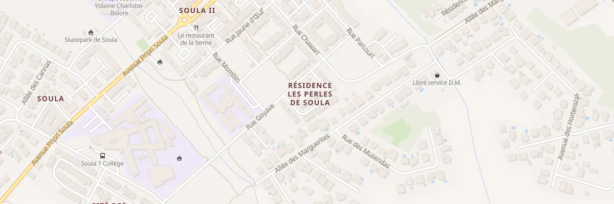 Plan du 14 Rue BOIS MÈLÉ à Macouria