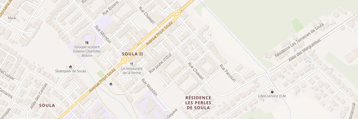 Plan du 13 Rue CHAWARI à Macouria