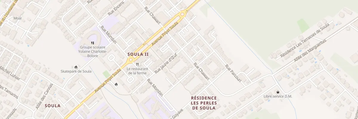 Plan du 3 Rue Jaune d’Oeuf à Macouria
