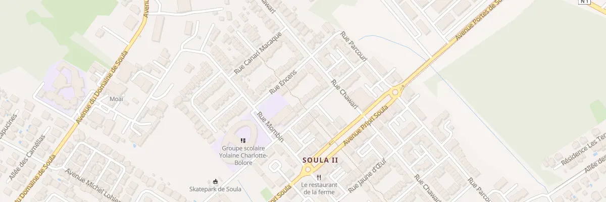 Plan du 29 Rue CHAWARI à Macouria
