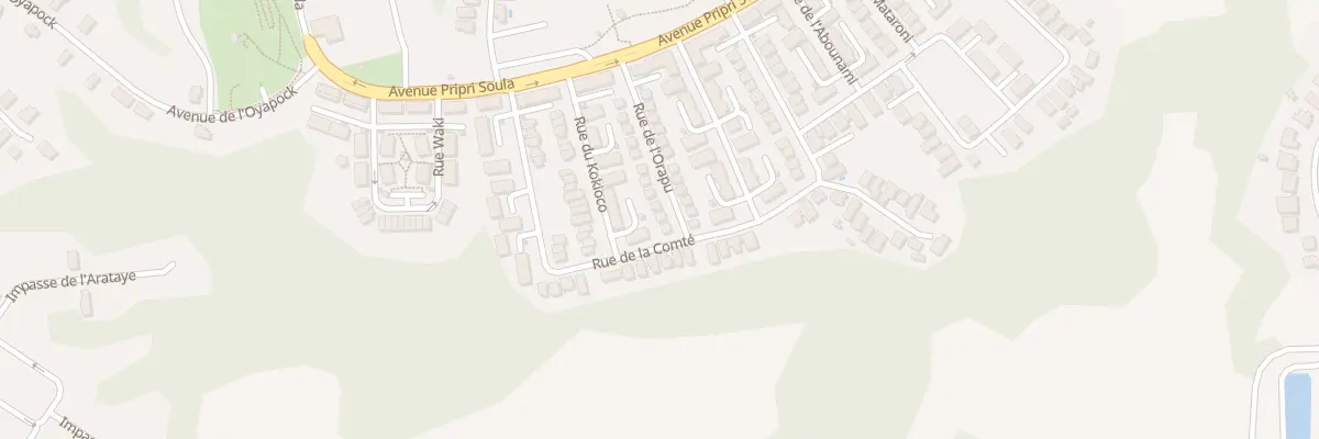 Plan du 3 Rue de l’ORAPU à Macouria