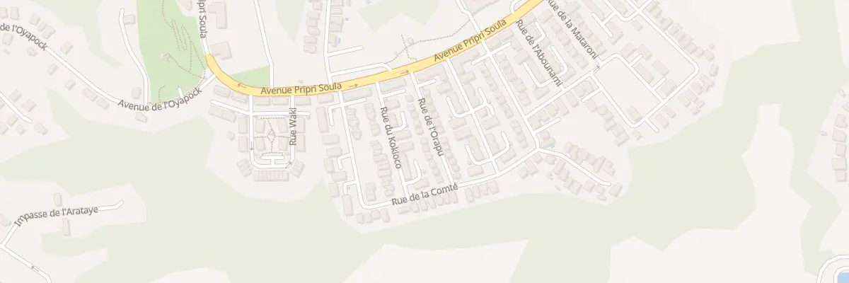 Plan du 11 Rue de l’ORAPU à Macouria