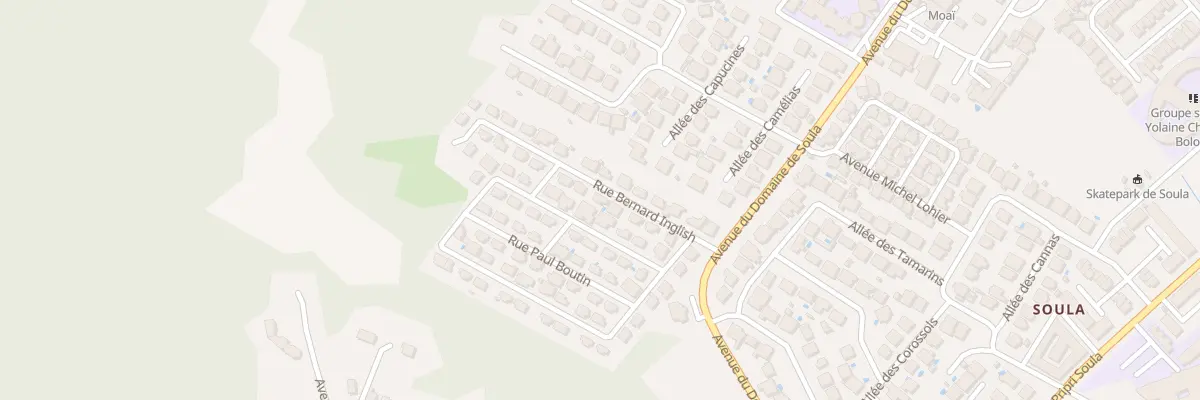 Plan du 22 Rue Bernard INGLISH à Macouria