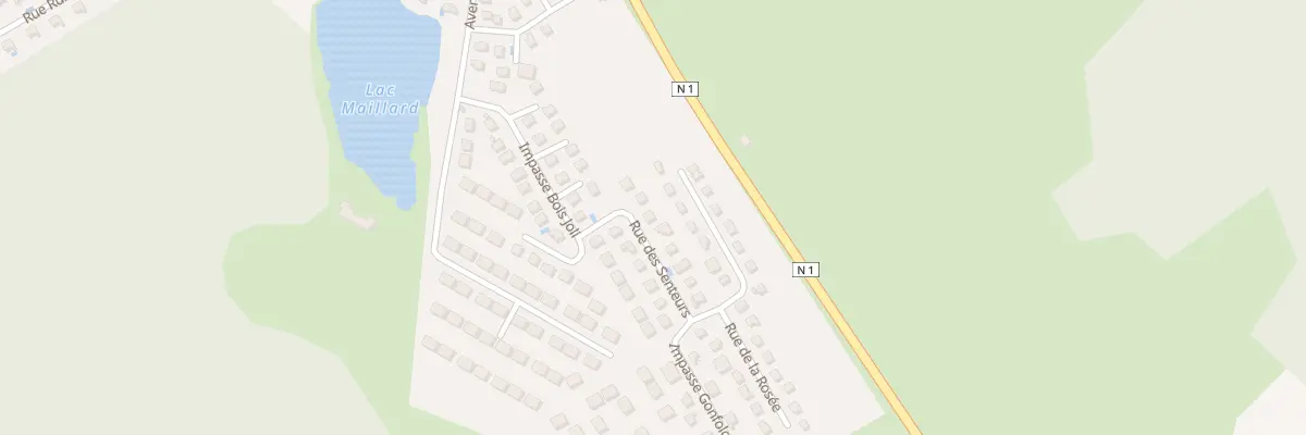 Plan du 9 Rue des SENTEURS à Macouria