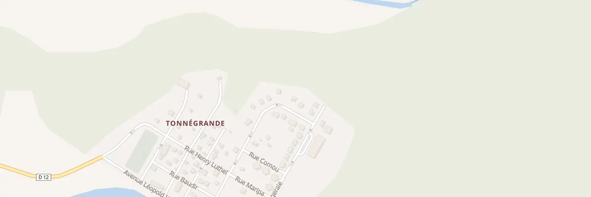 Plan du 34 Lot Communal de Tonnegrand à Montsinéry-Tonnegrande