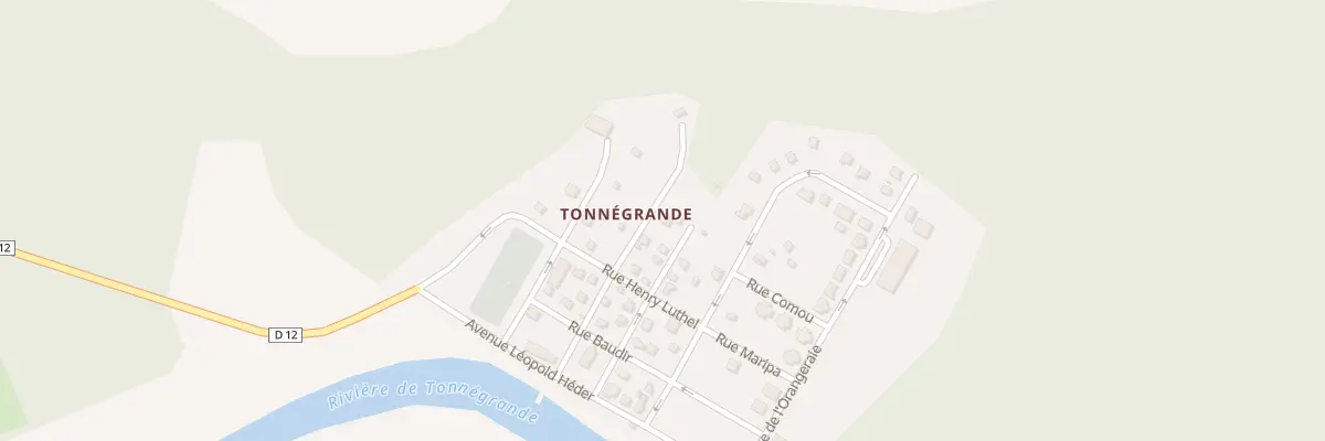 Plan du 5057 Brg de Tonnegrande à Montsinéry-Tonnegrande