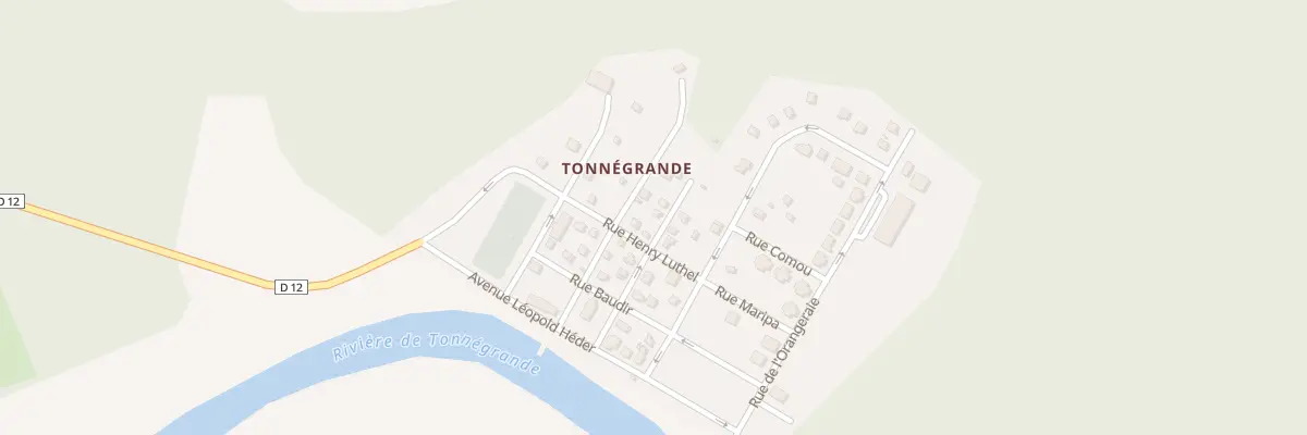 Plan du 5053 Brg de Tonnegrande à Montsinéry-Tonnegrande
