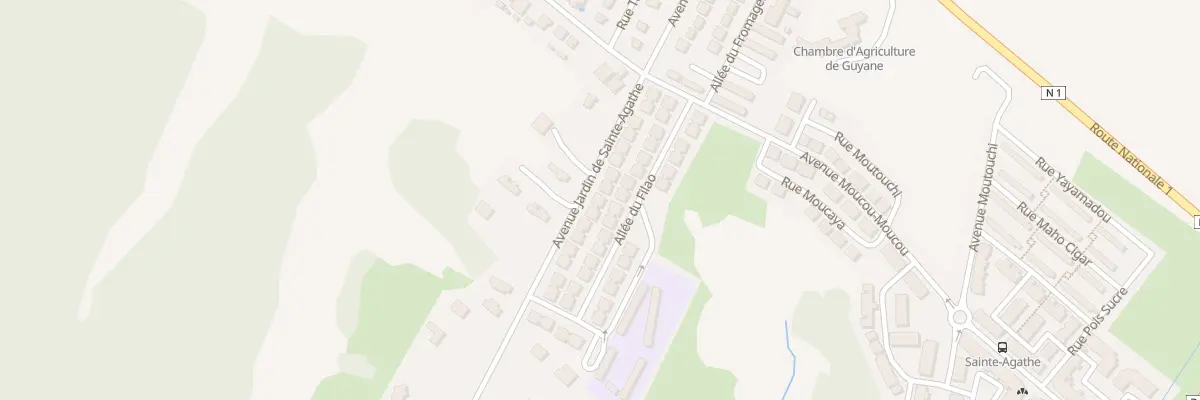 Plan du 31 Av des Jardins de Ste Agathe à Macouria