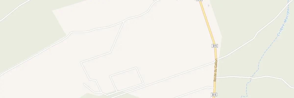 Plan de Crique Coco à Montsinéry-Tonnegrande