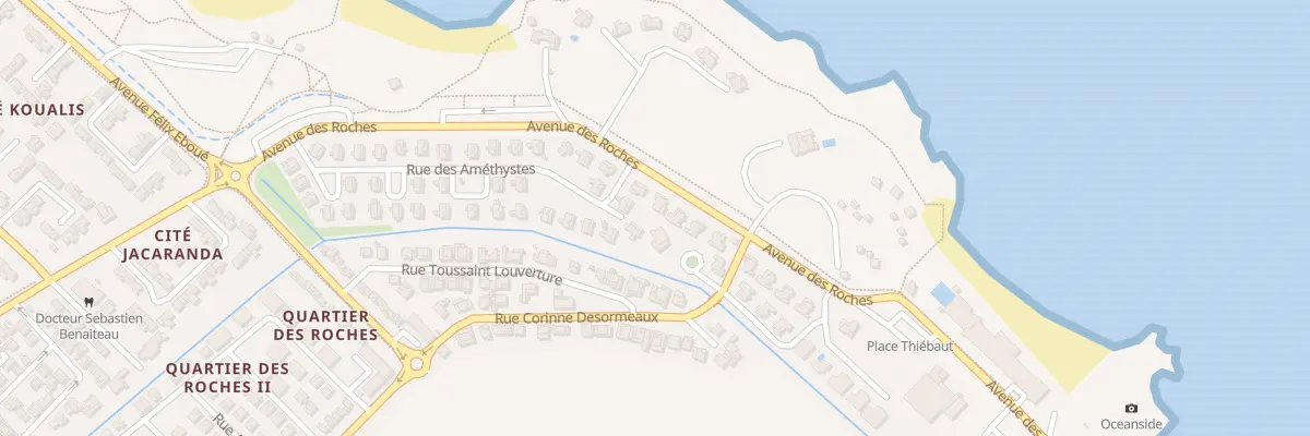 Plan du 7 Rue Benjamin Coumba à Kourou
