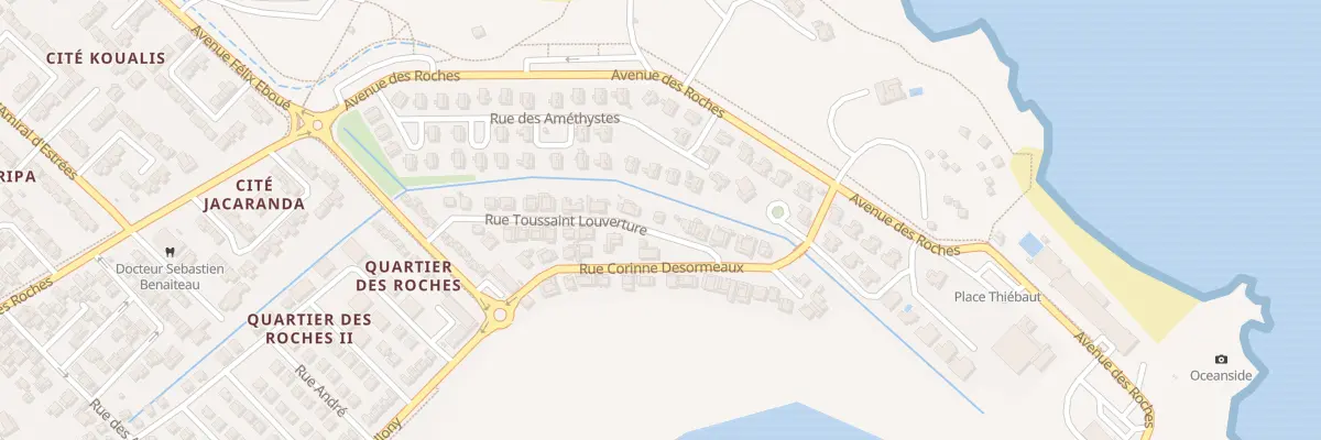 Plan du 21 Rue Toussaint Louverture à Kourou