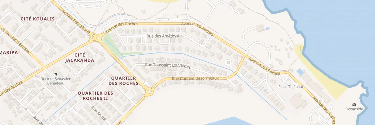 Plan du 19 Rue Toussaint Louverture à Kourou