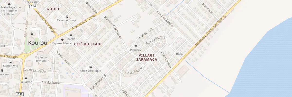 Plan du 52 Rue du Maroni à Kourou