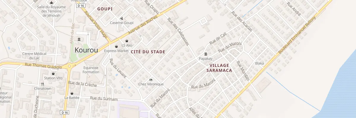 Plan du 5A Rue des Calebasses à Kourou