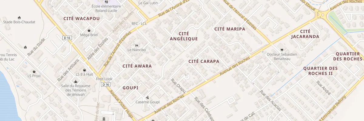 Plan du 47 Rue du Mahury à Kourou