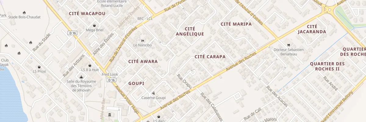 Plan du 49 Rue du Mahury à Kourou