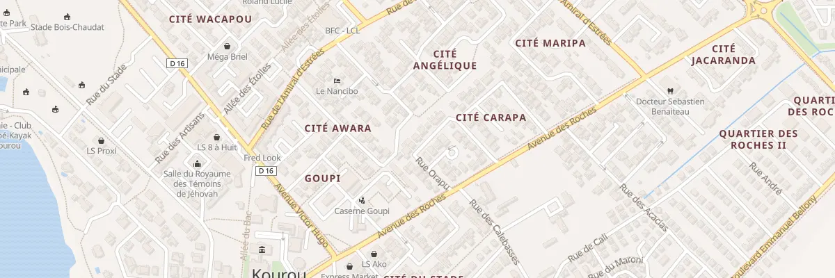 Plan du 51 Rue du Mahury à Kourou