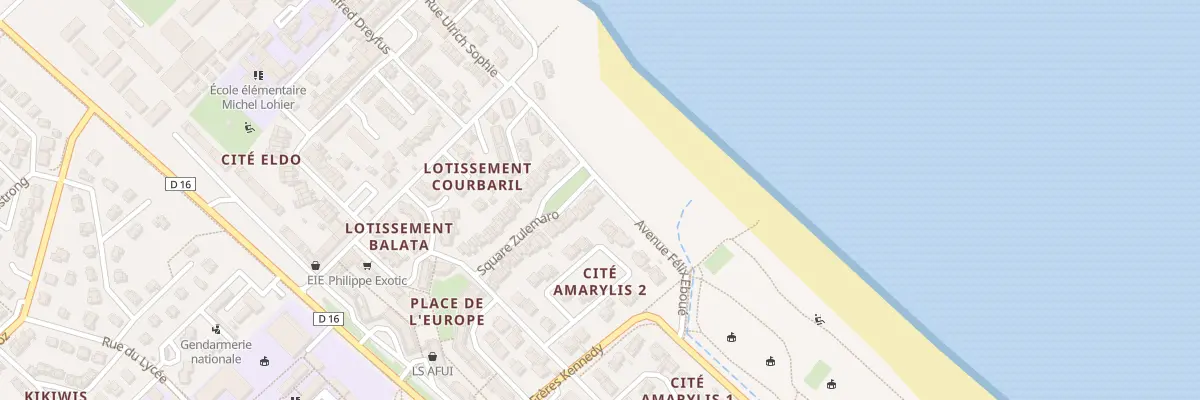 Plan du 28 Residence Appoline à Kourou