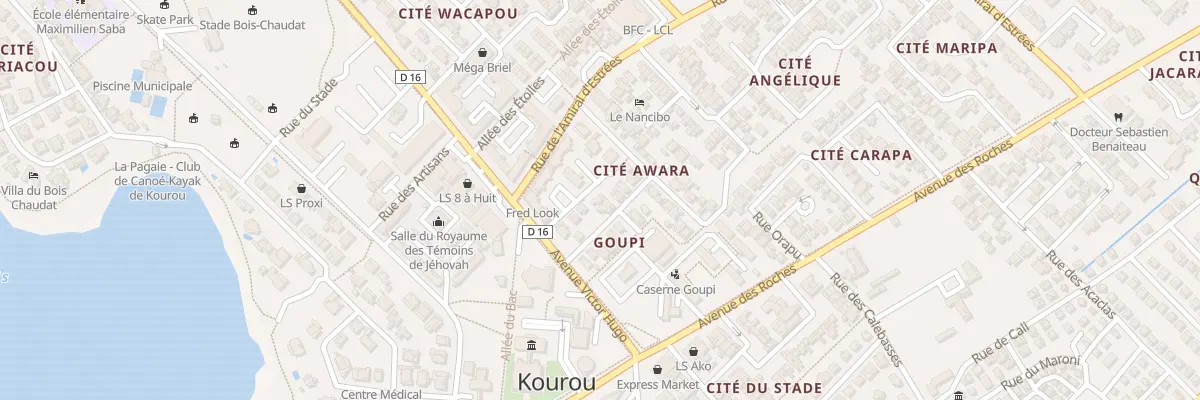 Plan du 23 Pl Saint Jean à Kourou