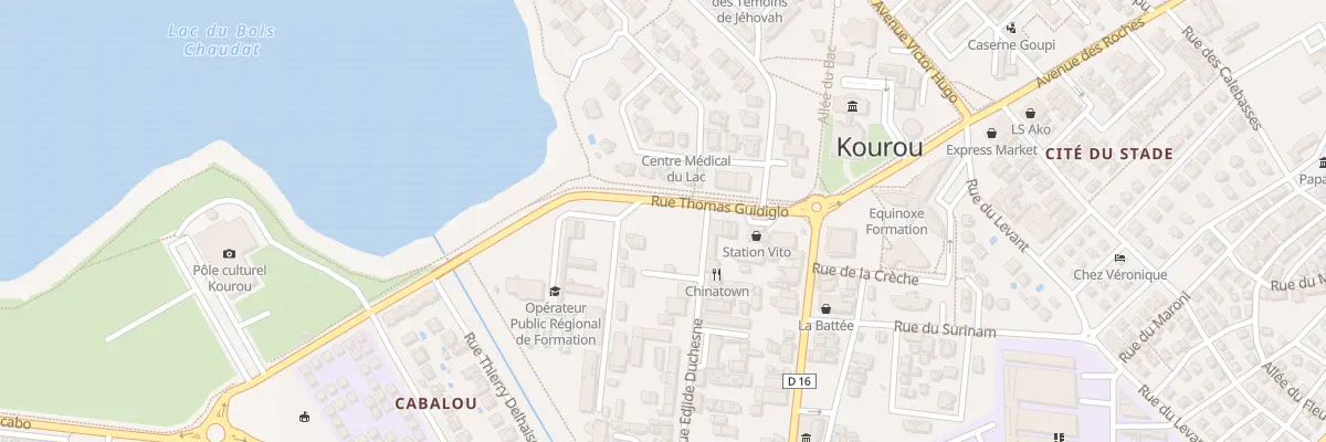 Plan du 4444 Rue Edjide Duchesne à Kourou