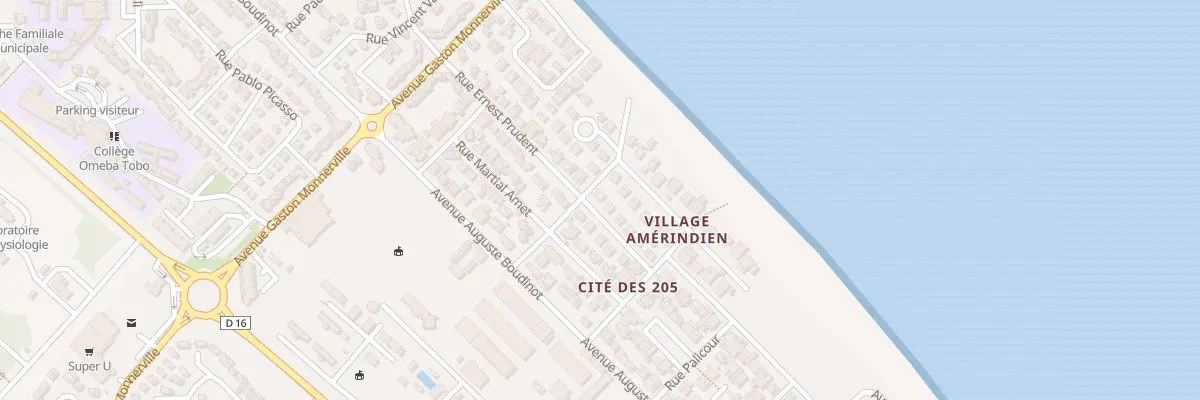 Plan du 12 Rue Réséda Radjou à Kourou