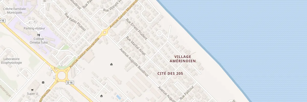 Plan du 7 Rue Ernest Prudent à Kourou