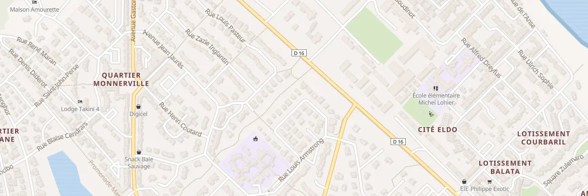 Plan du 25 Rue Leonce Ringuet à Kourou